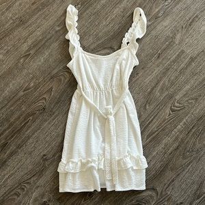 White summer dress